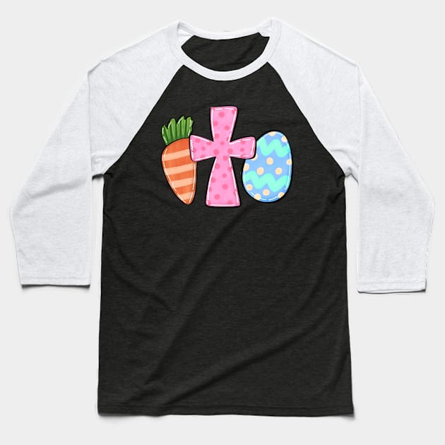 easter egg Baseball T-Shirt by ithacaplus